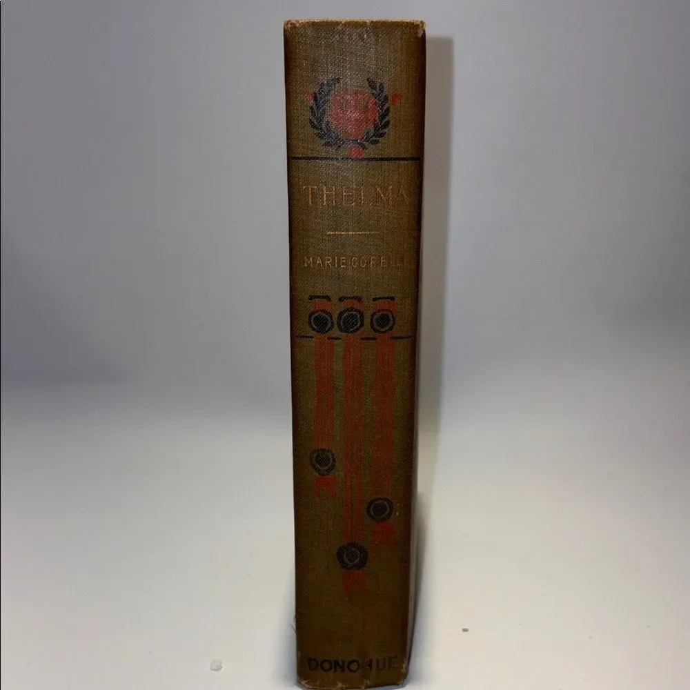 Vintage Book Thelma by Marie Corelli
